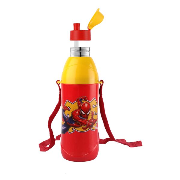 Cello Puro Steel-X Kids Zee 600 | Water Bottle with Inner Steel and Outer Plastic | Insulated Water Bottle - Image 3